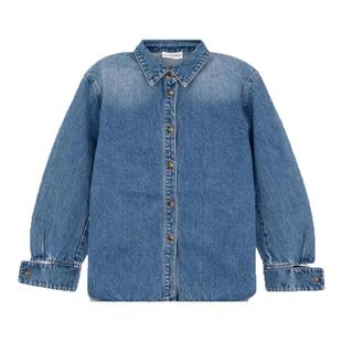 SHORT SENTENCE/短句女士长袖休闲牛仔衬衫外套银泰百货301574