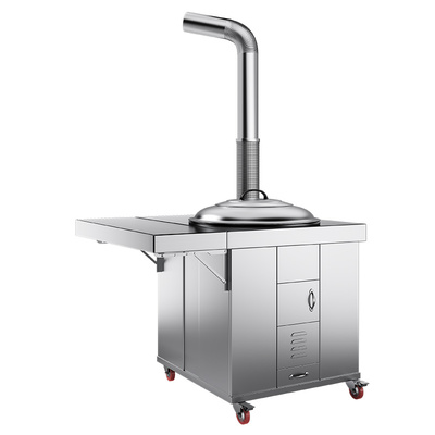 烹百年家用农村无烟不锈钢柴火灶