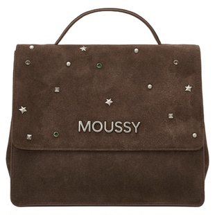 MOUSSY旷野流浪彩色铆钉双肩包正品潮流质感时尚通勤大容量背包