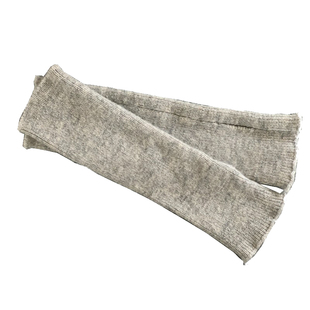 羊绒手套冬季女半指可爱保暖触屏冬天学生写字漏指羊毛线针织手套