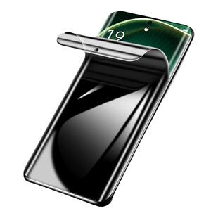 适用oppofindx6手机膜5G版防指纹OPPOFindX6Pro防窥膜全包防摔findx6pro钢化水凝膜全屏覆盖防爆防偷窥膜高清