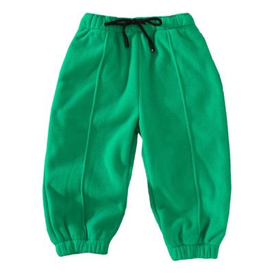 男童运动裤秋冬摇粒绒休闲裤儿童