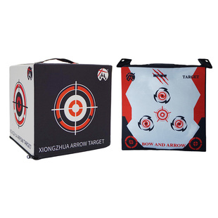 复合弓箭靶反曲弓高分子纤维靶传统弓箭靶轻松拔箭加厚高密度纤维