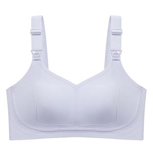 哺乳文胸聚拢防下垂产后喂奶胸罩孕妇一片式无痕怀孕期内衣