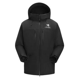 骆驼腾云PRO冲锋衣男女三合一外套春秋抓绒加厚户外防水登山服装