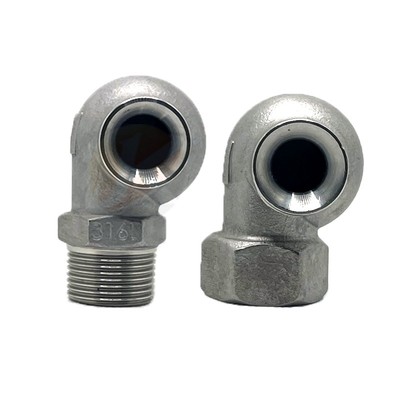 316不锈钢涡流直角空心锥形喷头