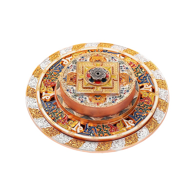 藏式坛城香插香座倒流香炉线香底座香炉家用室内熏香藏香底座檀香