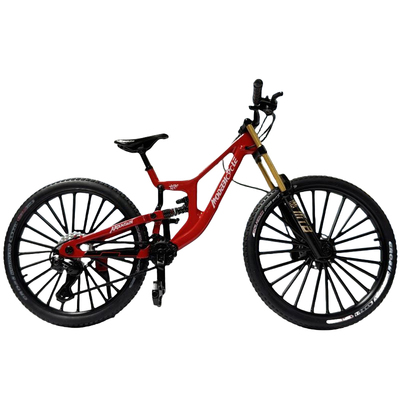 18前后双减震山地车模型