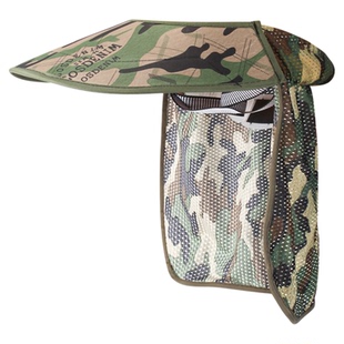 安全帽防晒遮阳帽工地防晒帽子透气施工遮阳板大帽檐工地防晒神器