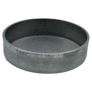 304/316l不锈钢工业平底封头焊接管帽堵头圆管封帽冲压封口盖子