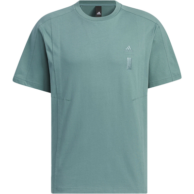 Adidas/阿迪达斯官方正品新款男士宽松透气休闲运动短袖T恤IX4291