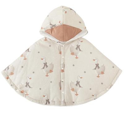 巴厘小猪秋冬婴儿斗篷