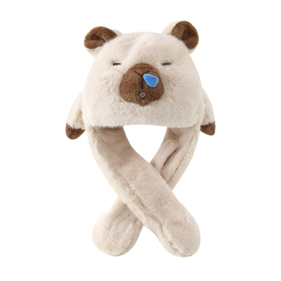 会吹泡泡儿童帽子围巾宝宝超喜欢