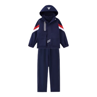 江西鹰潭市教育局统一款式中小学生冬季校服冲锋衣三合一学生服