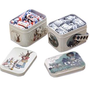 大白兔奶糖160克+牛轧糖160克铁盒礼盒装送礼袋年货节节日礼糖果