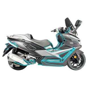 摩小二适用25款三阳巡弋400碳纤维膜车身保护贴膜防刮蹭改装配件