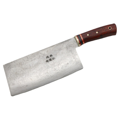 刀家用大马士革花纹手工锻打