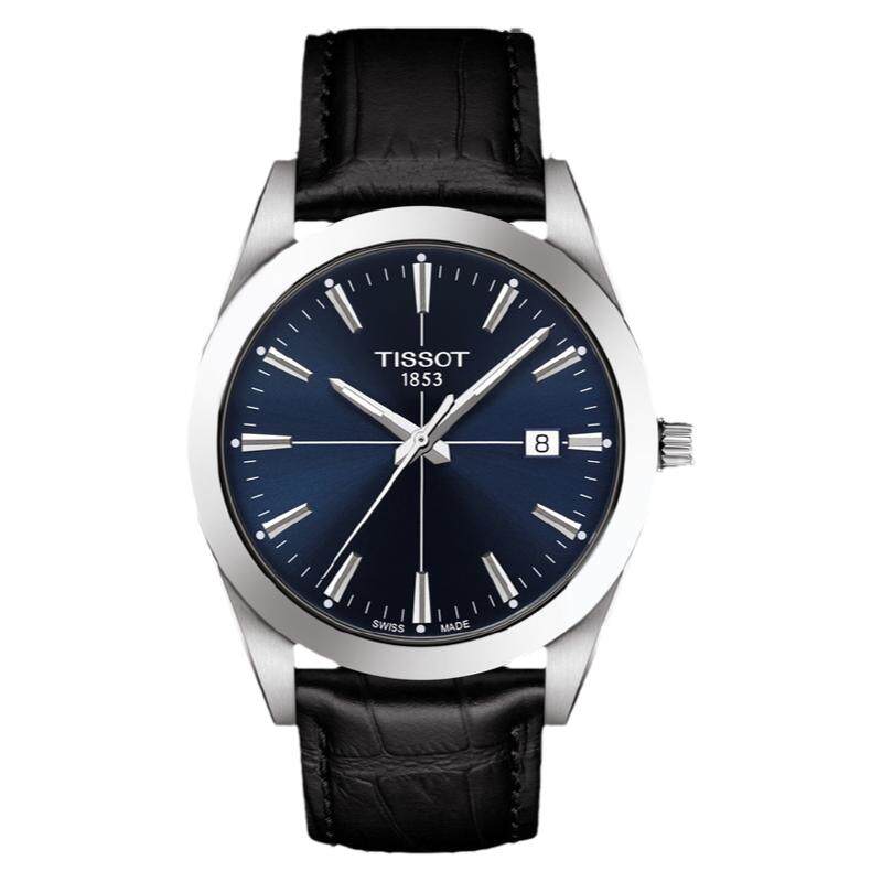 Tissot天梭新品风度系列黄晓明同款石英皮带男表