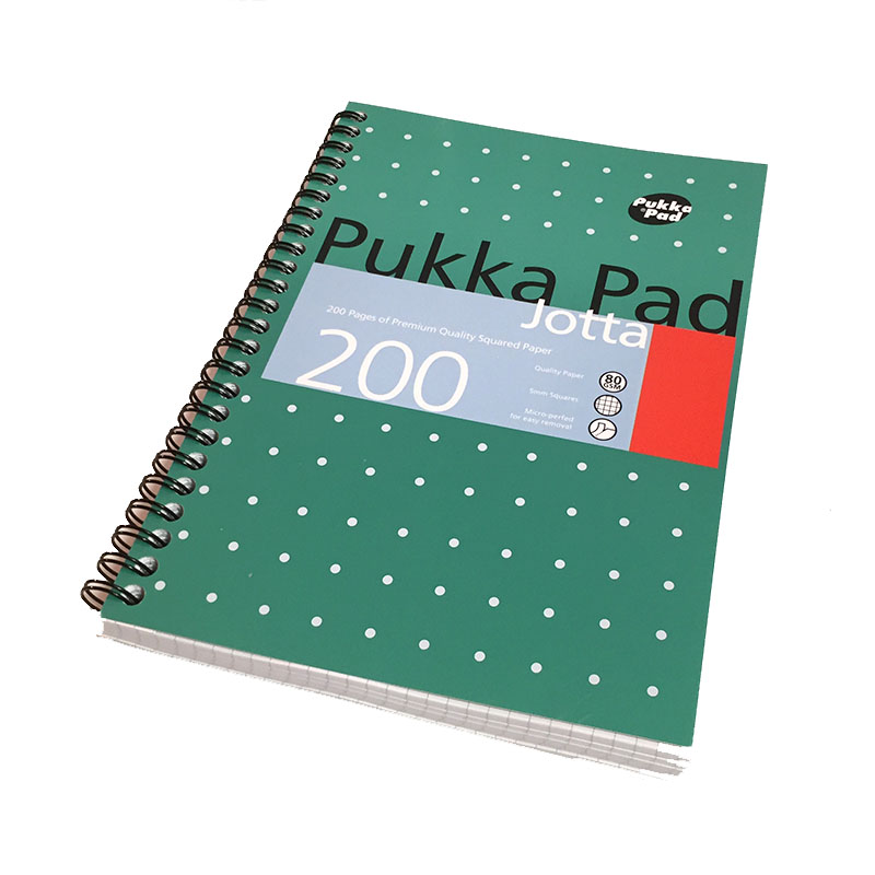 开学季清仓 Pukka pad初高中生本子A5方格本考研大学生线圈笔记本