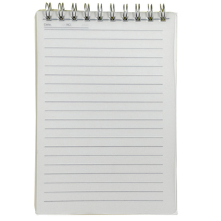 不硌手上翻笔记本子超厚pp线圈网格本B5初高中大学课堂考研方格子本大号透明封面横线记事本简约空白手账本