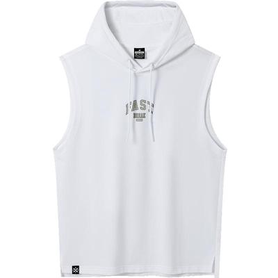 特步帽衫男2025年夏季篮球潮流训练投篮服短袖背心976229090018