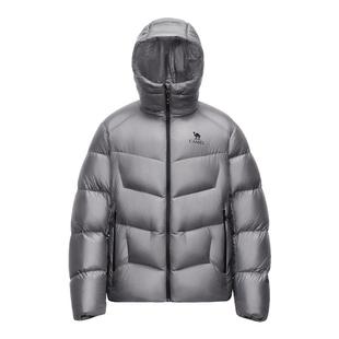 【鹅绒】骆驼羽神户外羽绒服冬季新款男女同款外套防风保暖面包服