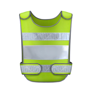 交通衣服网布反光背心停车管理员安全马甲施工道路反光衣荧光服