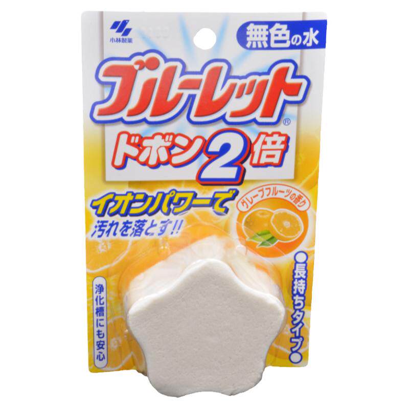 日本进口小林洁厕灵马桶水箱蓝泡