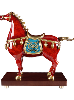 铜马摆件招财唐马家居装饰品