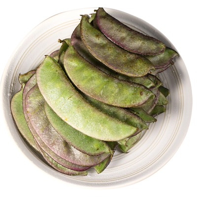 紫边扁豆角新鲜现摘农家露天时令当季蔬菜红扁豆荚芸豆峨眉豆特产