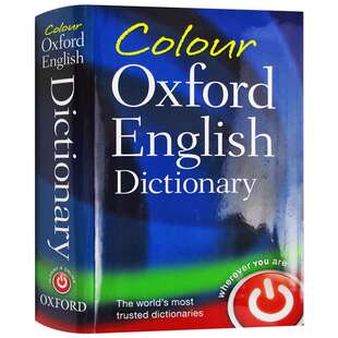 牛津彩色英语词典 英文原版 Colour Oxford English Dictionary 英文版工具书 进口原版书籍