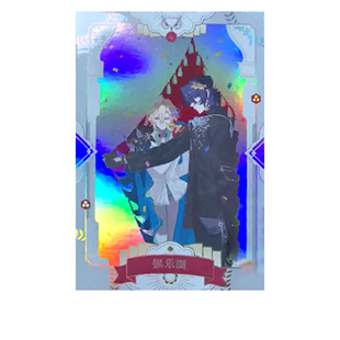 来图定制局部闪卡动漫卡定做局部镭射球星卡通照片制作双闪小卡牌