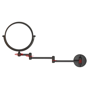 浴室化妆镜壁挂美容镜可伸缩折叠旋转镜子2026热卖墙上卫生间酒店