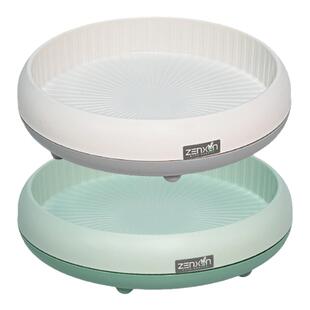 振兴北欧风360度旋转调料架盐酱油瓶罐调味盒盘托盘加厚收纳架