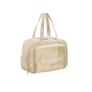 JOJO'S L. PD.thought.沙滩包干湿分离健身包透明游泳包 | 意念