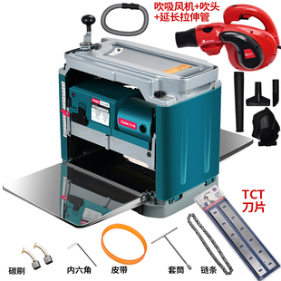 木工电动工具家用压刨机单面大功率台式 电刨小型刨机