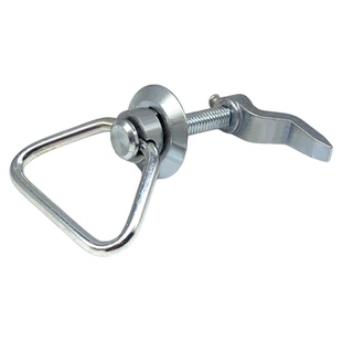 MS739拉环型转舌锁 可调节三角拉环旋转门锁工业设备维修机械锁扣