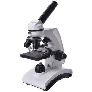 SAGA萨伽光学生物显微镜儿童科学中学生高清10000倍家用可看细菌