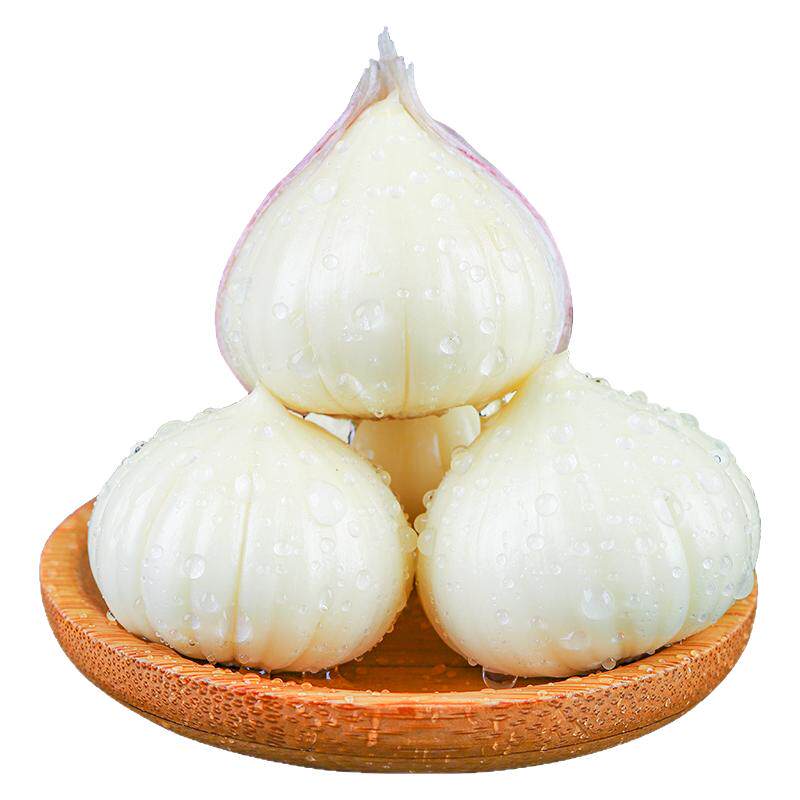 云南紫皮独头干蒜今年新货