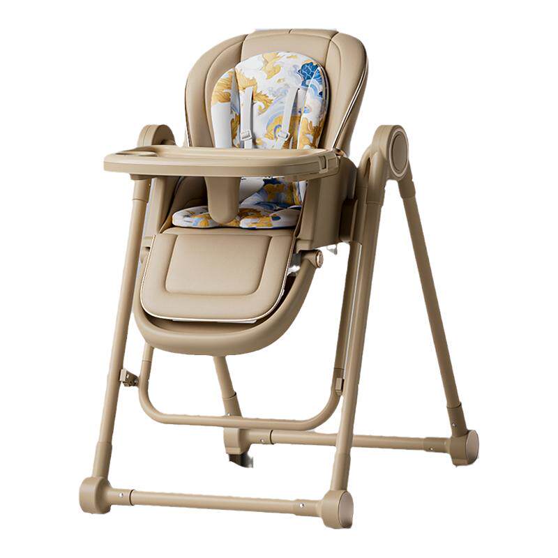 澳乐宝宝餐椅多功能可折叠可坐躺吃饭餐桌坐椅便携家用儿童成长椅