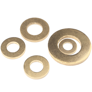 铜平垫圈 圆形平垫片 黄铜平垫 超薄加厚华司介子金属挡圈M3M4M12