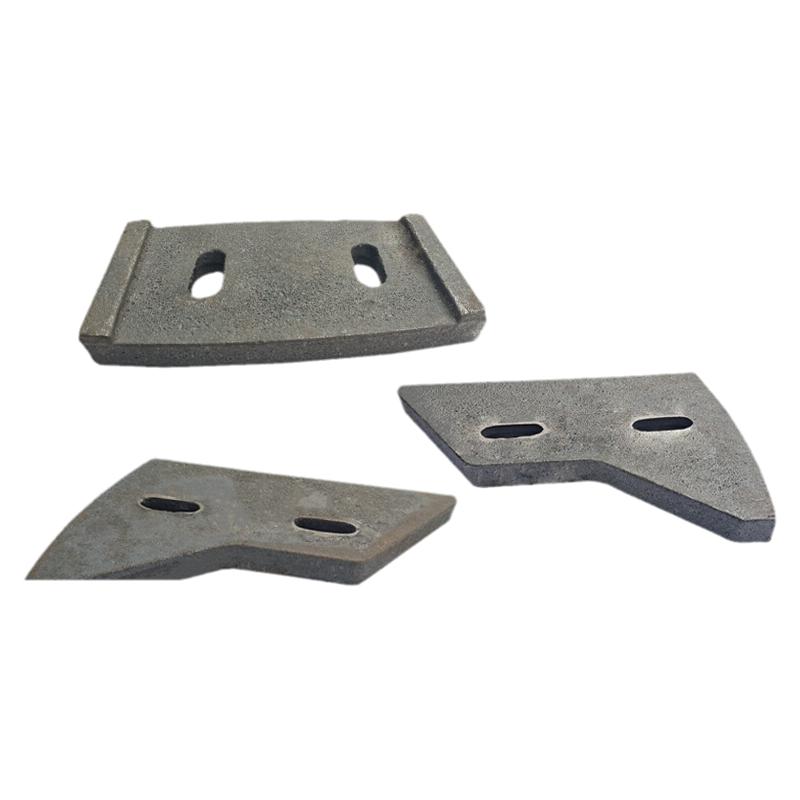 JS500/750型搅拌机叶片衬板搅拌臂搅叶刮板强制式混凝土耐磨配件