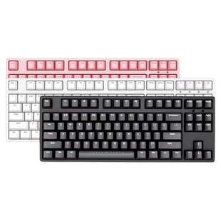 ikbc键盘机械cherry樱桃轴男生有线无线键盘办公专用87/108键红轴
