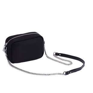 新款迷你便携优选尼龙斜挎包简约休闲小方包横款手机包百搭单肩包