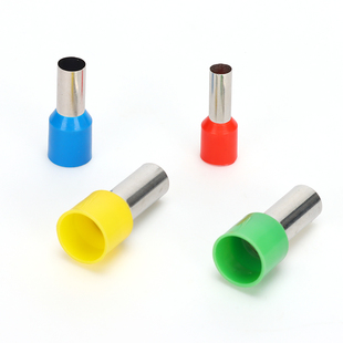 VE管型冷压接线端子纯铜接头针型预绝缘欧式套装压线铜鼻子电线