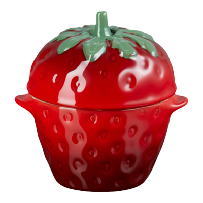 酷彩LE CREUSET法国炻瓷蔬菜水果形罐盘调味调料盘蘸料碟子菜盘