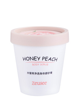 水蜜桃冰淇淋身体磨砂膏去角质