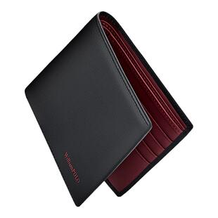 英皇保罗钱包男款真皮长款男士皮夹卡包本命年内红情人节礼物正品