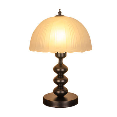 中古侘寂风台灯美式复古卧室书房床头灯温馨葫芦美法式装饰小夜灯