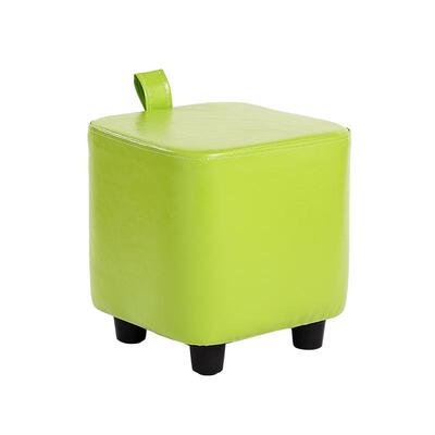 美临美现实木简约手提小板凳